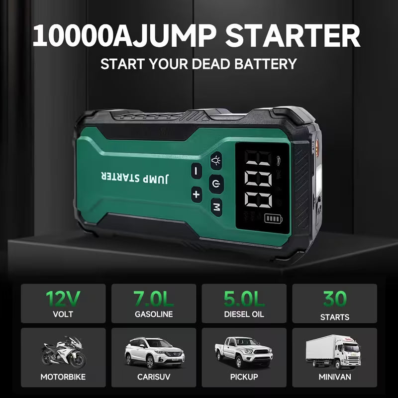 PowerStart Pro 7-in-1 Emergency Car Starter 10000A